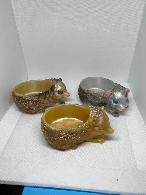 succulent tea light holder Hedgehog Succulent Planter/Tea Light Holder