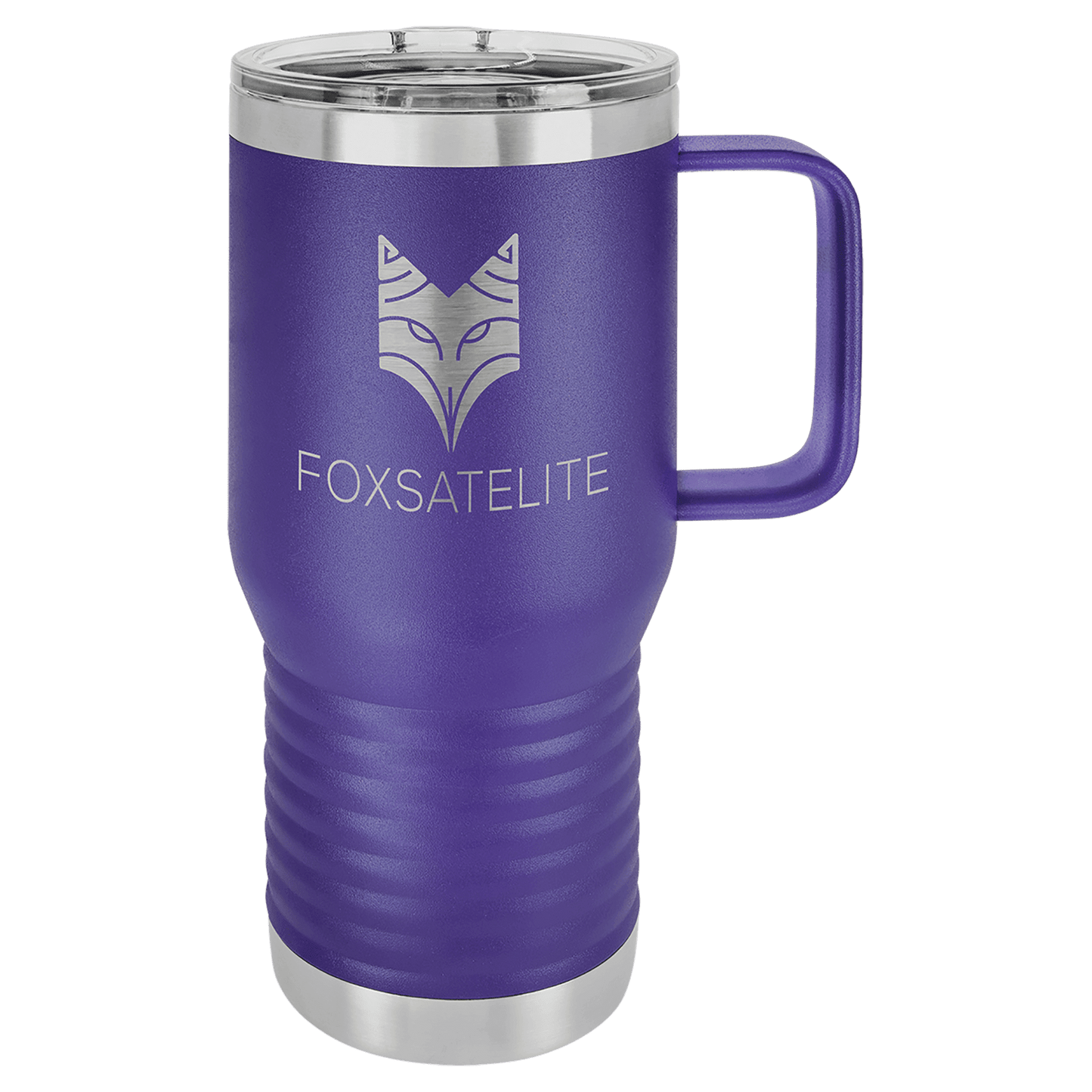 SKU: LCM209 - Polar Camel 20 oz. Purple Vacuum Insulated Travel Mug with Slider Lid