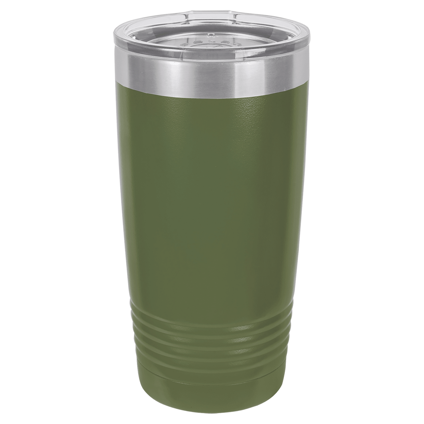 Polar Camel 20 oz. Stainless Steel Vacuum Insulated Ringneck Tumbler with Clear Lid