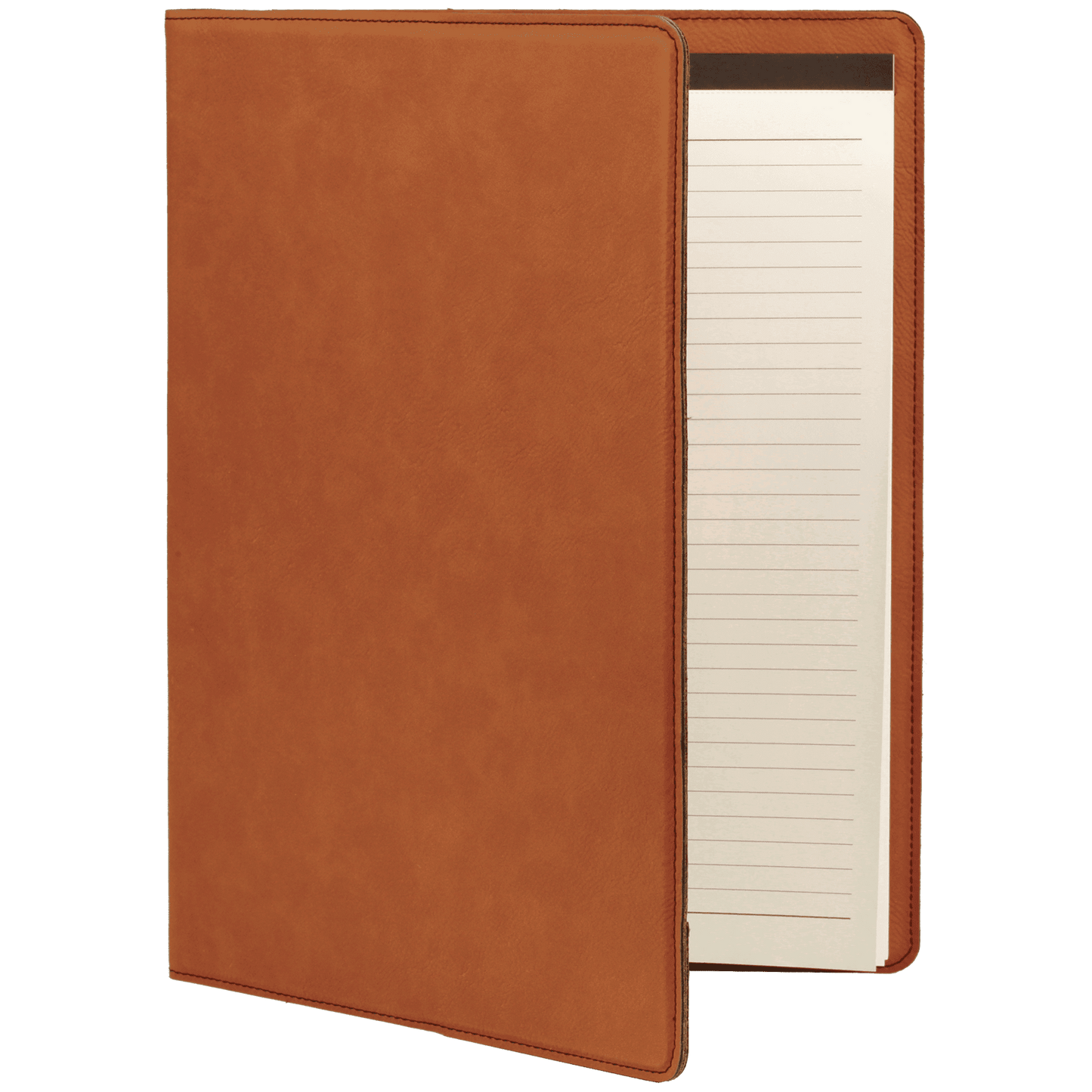 SKU: GFT267 - 9 1/2" x 12" Rawhide Laserable Leatherette Portfolio with Notepad
