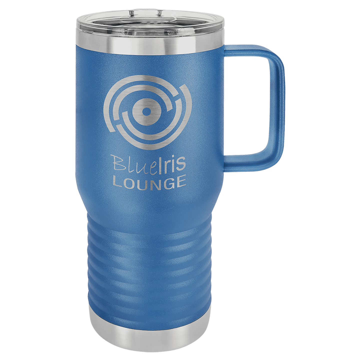 SKU: LCM204 - Polar Camel 20 oz. Royal Blue Vacuum Insulated Travel Mug with Slider Lid