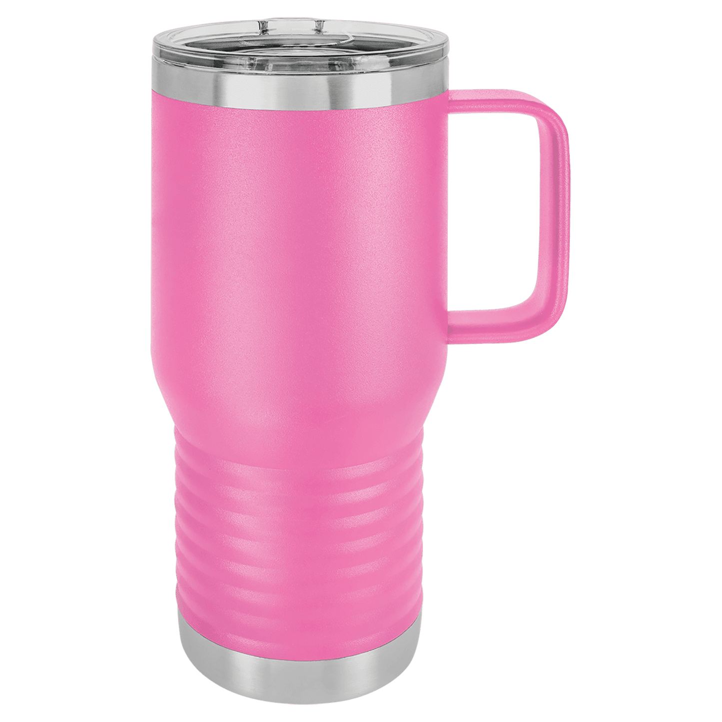 SKU: LCM205 - Polar Camel 20 oz. Pink Vacuum Insulated Travel Mug with Slider Lid