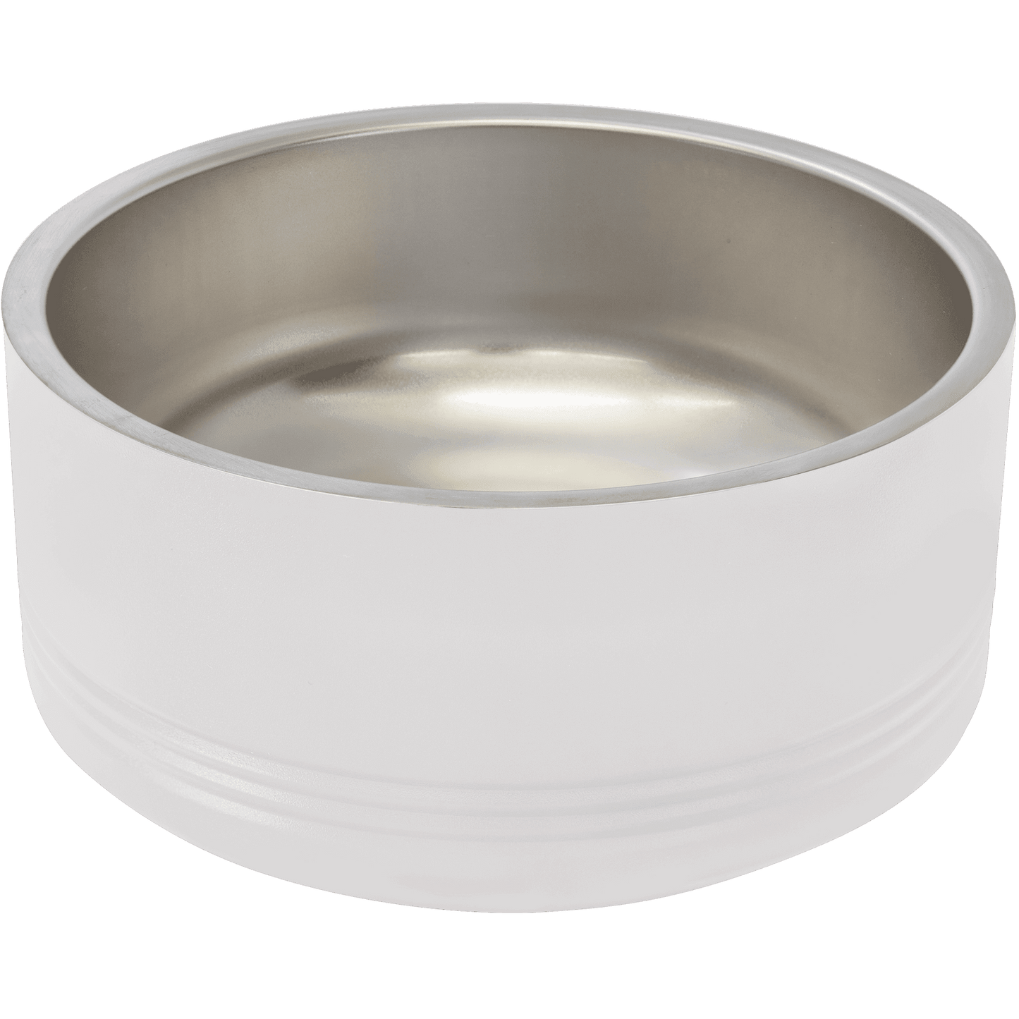 SKU: LPB026 - Polar Camel 32 oz. Medium White Pet Bowl