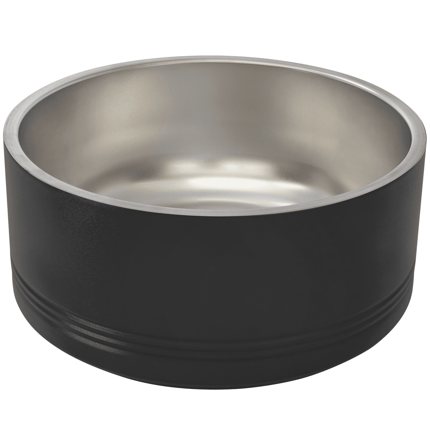 SKU: LPB041 - Polar Camel 64 oz. Large Black Pet Bowl