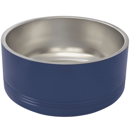 SKU: LPB043 - Polar Camel 64 oz. Large Navy Blue Pet Bowl