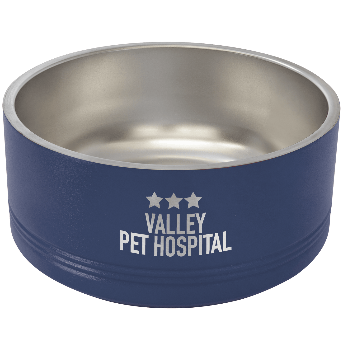 SKU: LPB043 - Polar Camel 64 oz. Large Navy Blue Pet Bowl