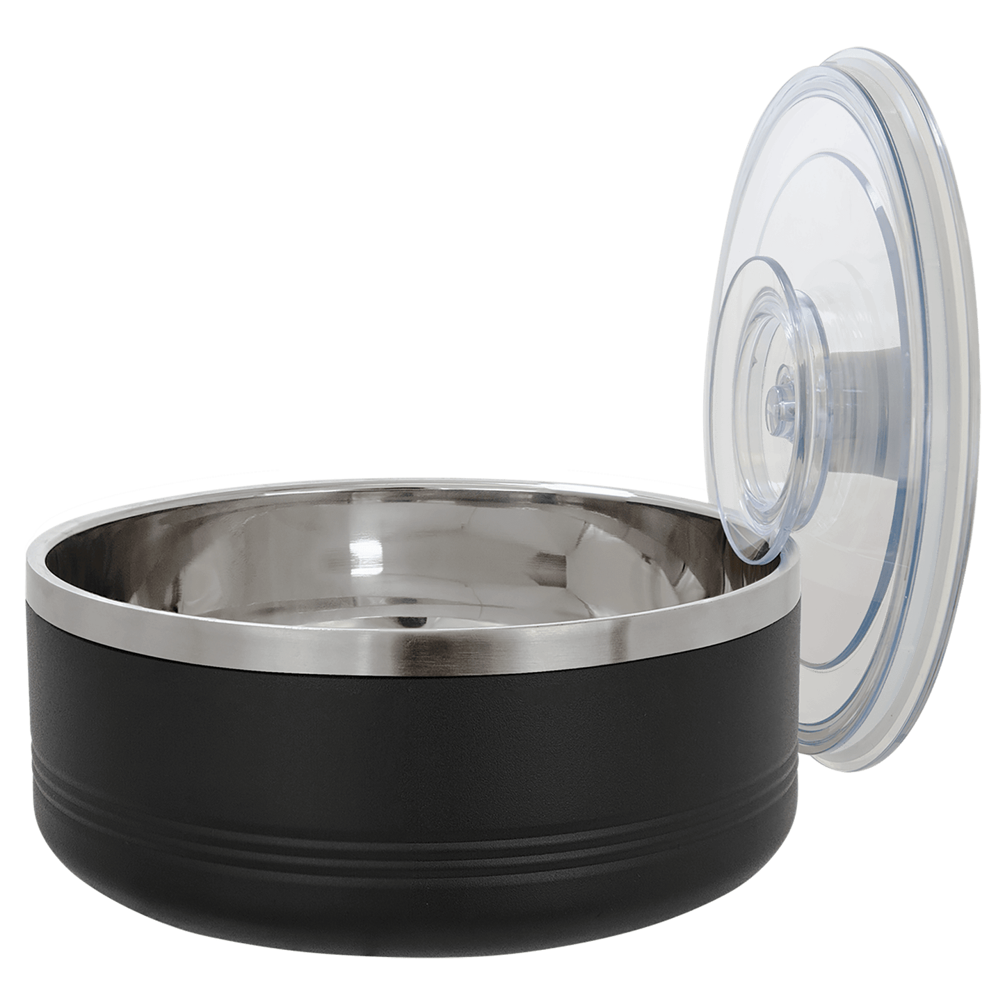 SKU: LSB201 - Polar Camel Black 1 1/4 Quart Serving Bowl with Lid