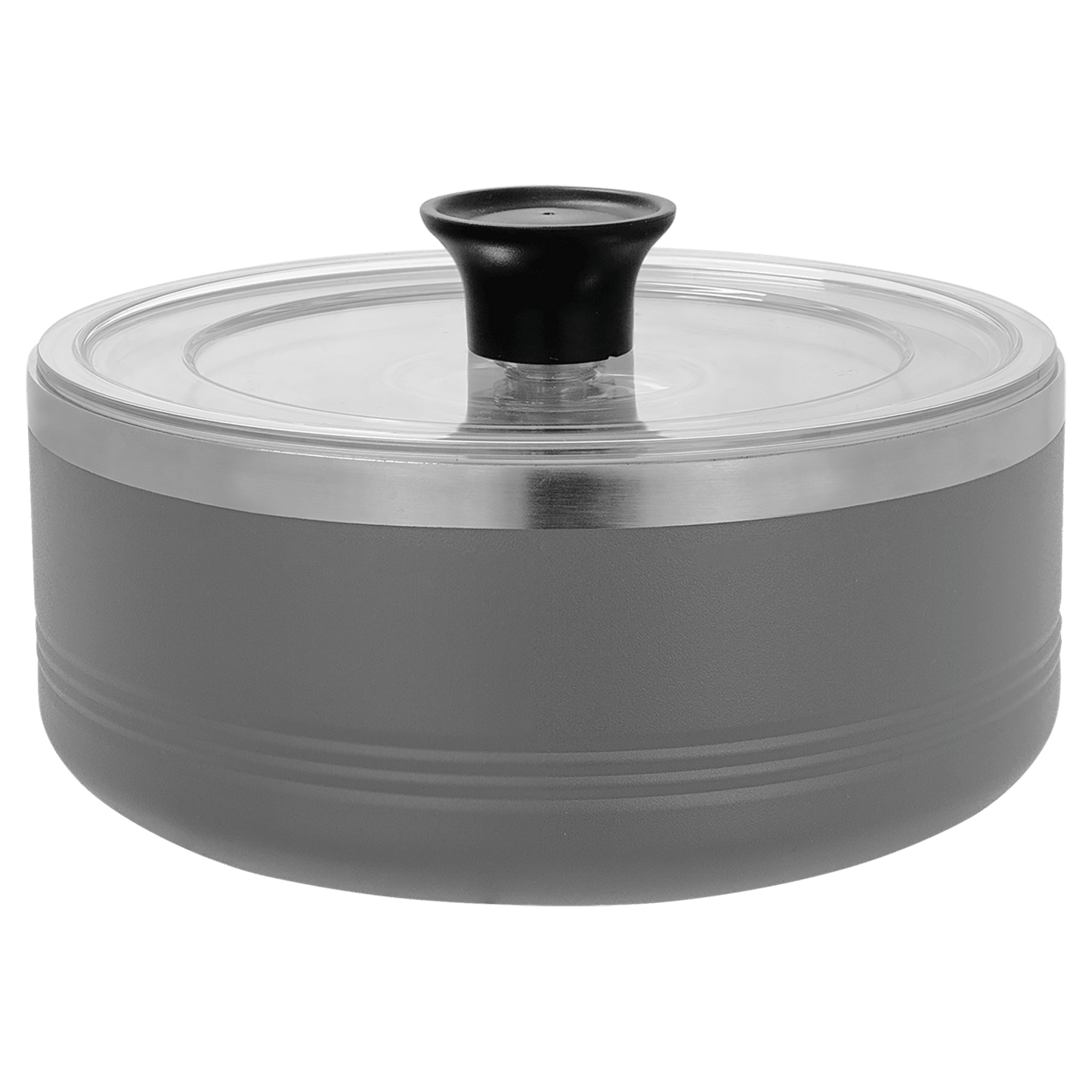 SKU: LSB203 - Polar Camel Gray 1 1/4 Quart Serving Bowl with Lid