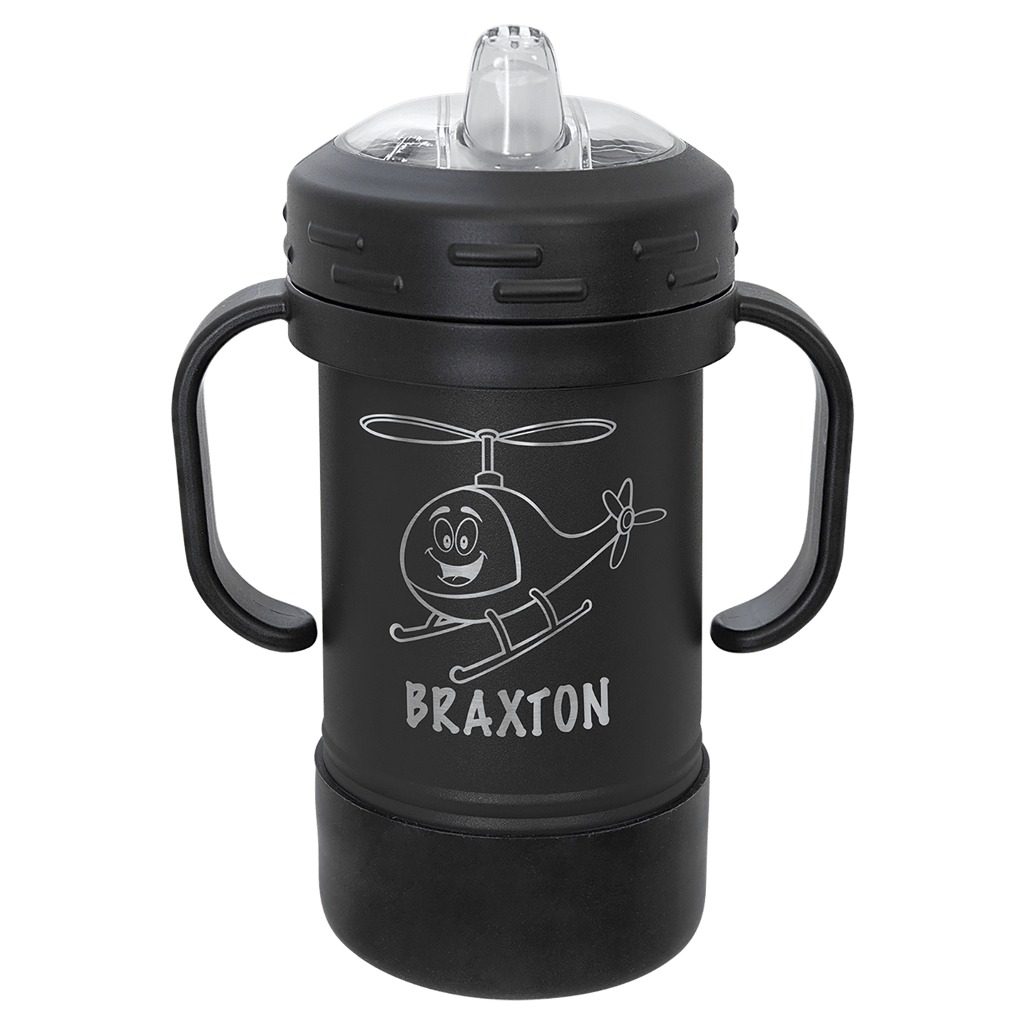SKU: LSC101 - Polar Camel 10 oz. Black Sippy Cup