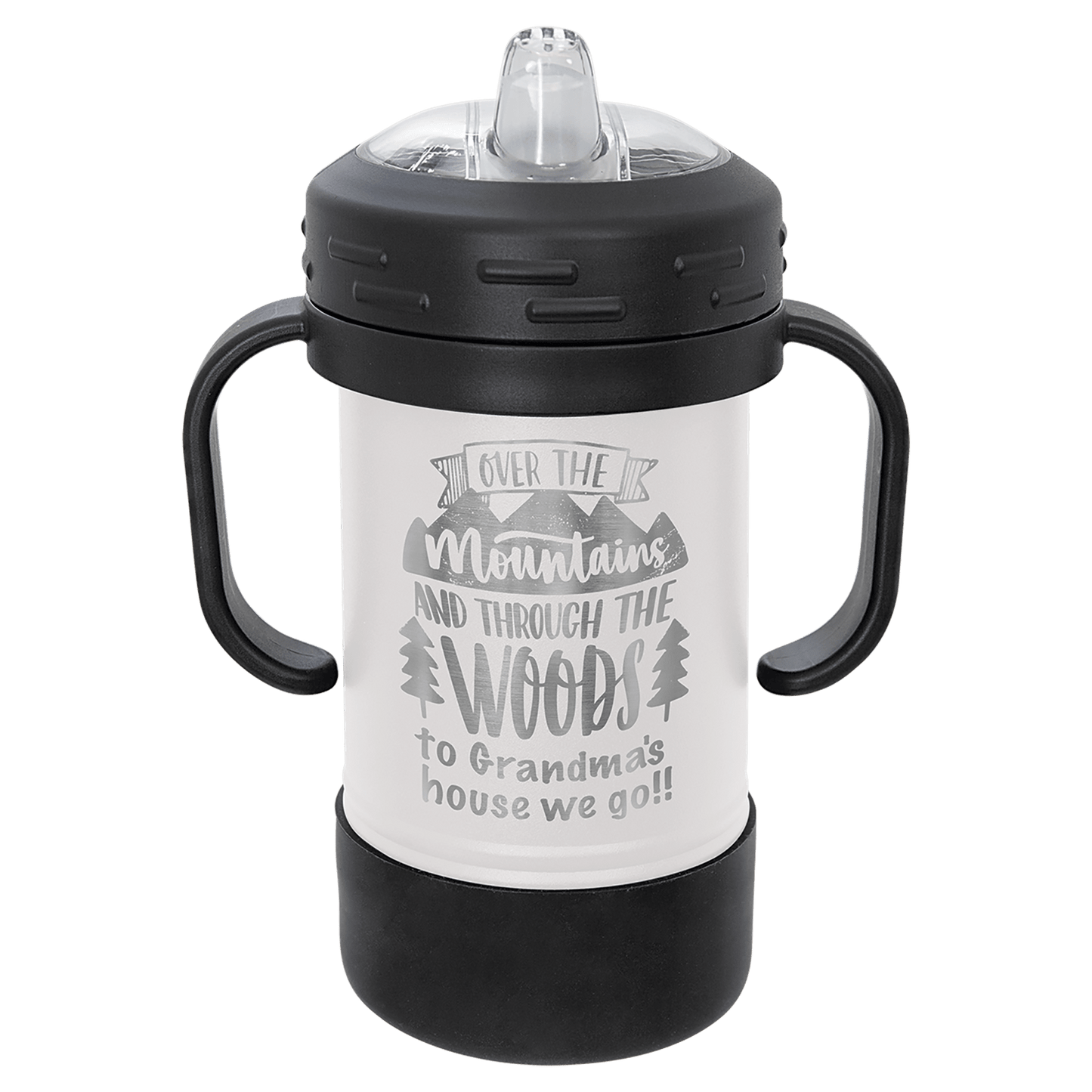 SKU: LSC107 - Polar Camel 10 oz. White Sippy Cup