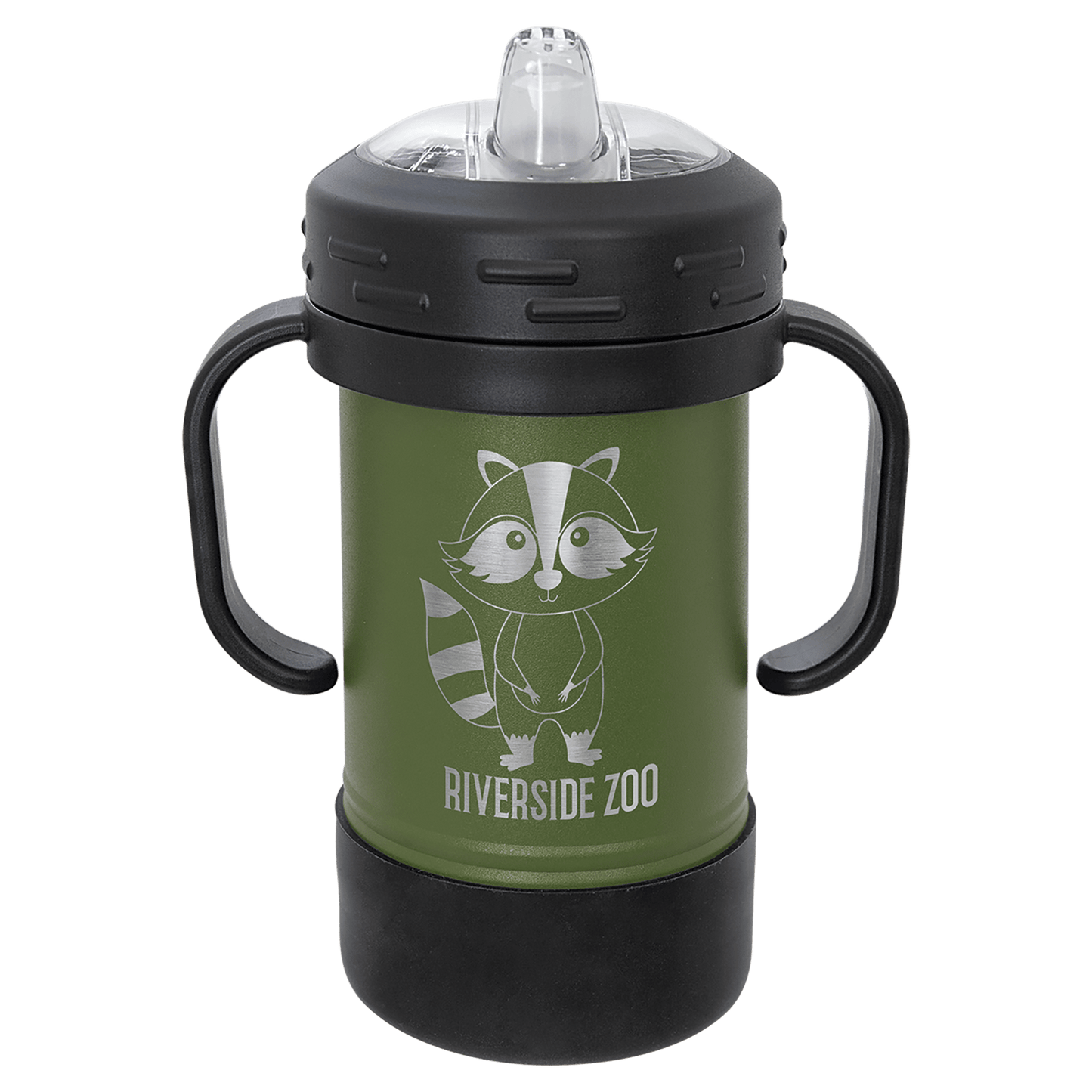 SKU: LSC108 - Polar Camel 10 oz. Olive Green Sippy Cup