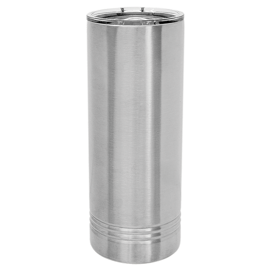 SKU: LTM7001 - Polar Camel 22 oz. Stainless Steel Skinny Tumbler with Slider Lid