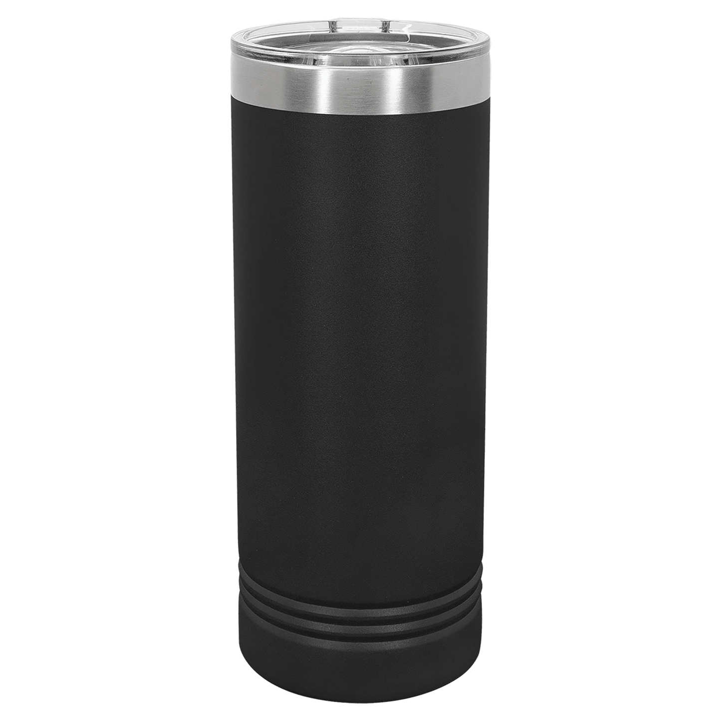 SKU: LTM7002 - Polar Camel 22 oz. Black Skinny Tumbler with Slider Lid