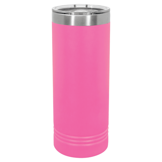 SKU: LTM7005 - Polar Camel 22 oz. Pink Skinny Tumbler with Slider Lid