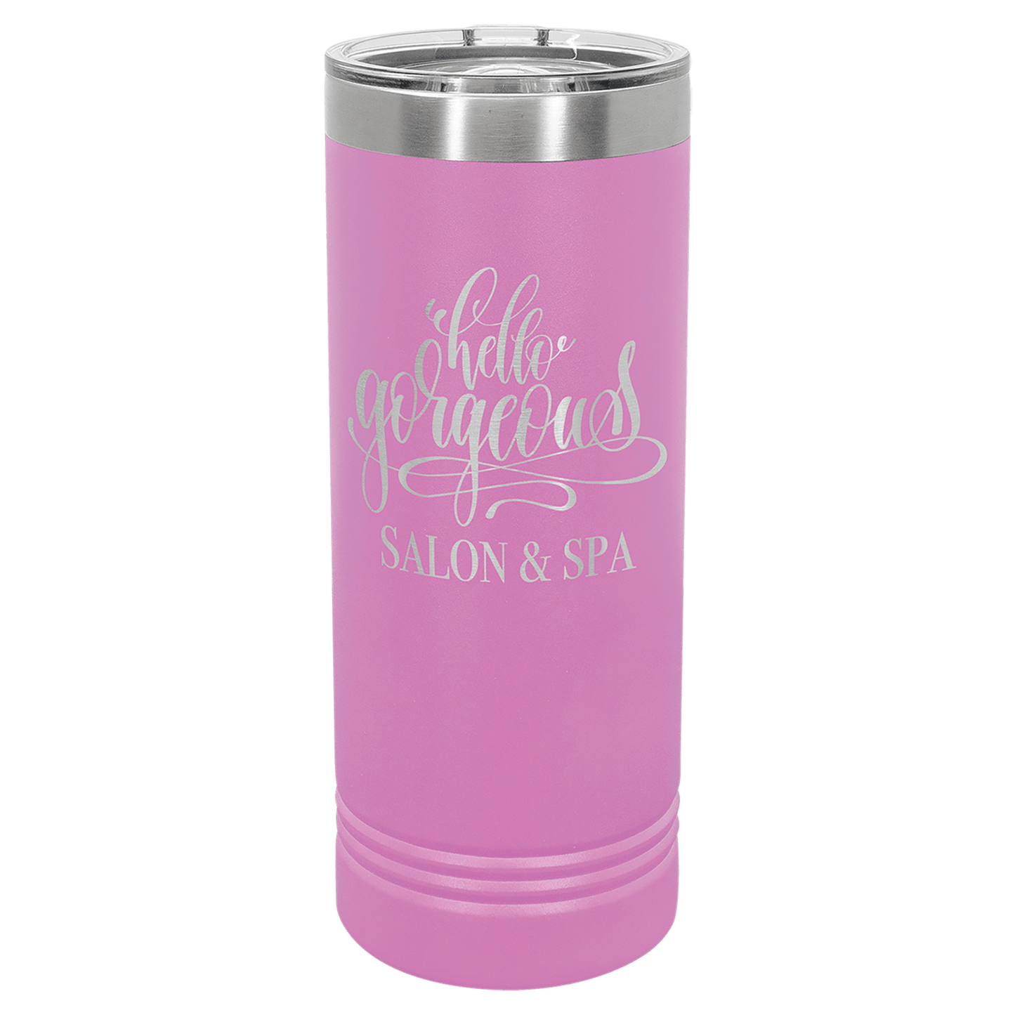 SKU: LTM7008 - Polar Camel 22 oz. Light Purple Skinny Tumbler with Slider Lid