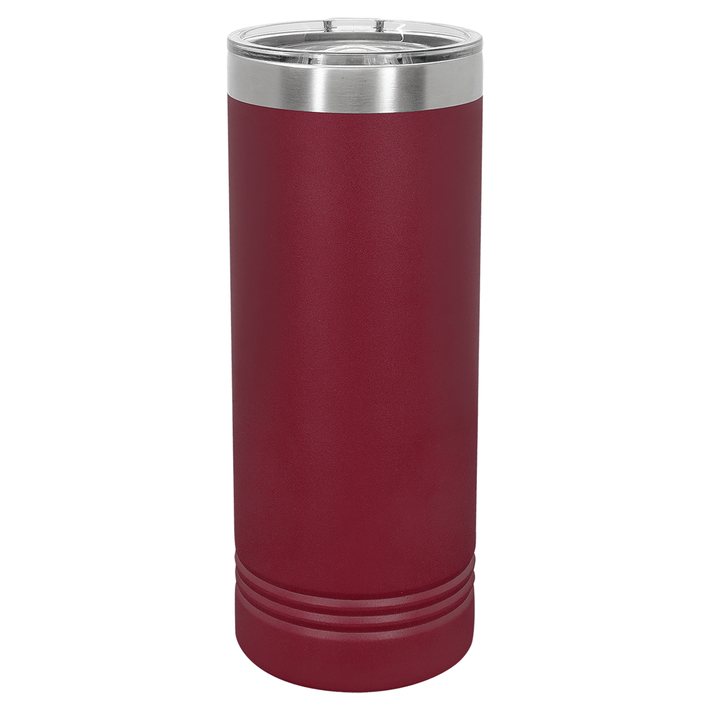 SKU: LTM7013 - Polar Camel 22 oz. Maroon Skinny Tumbler with Slider Lid