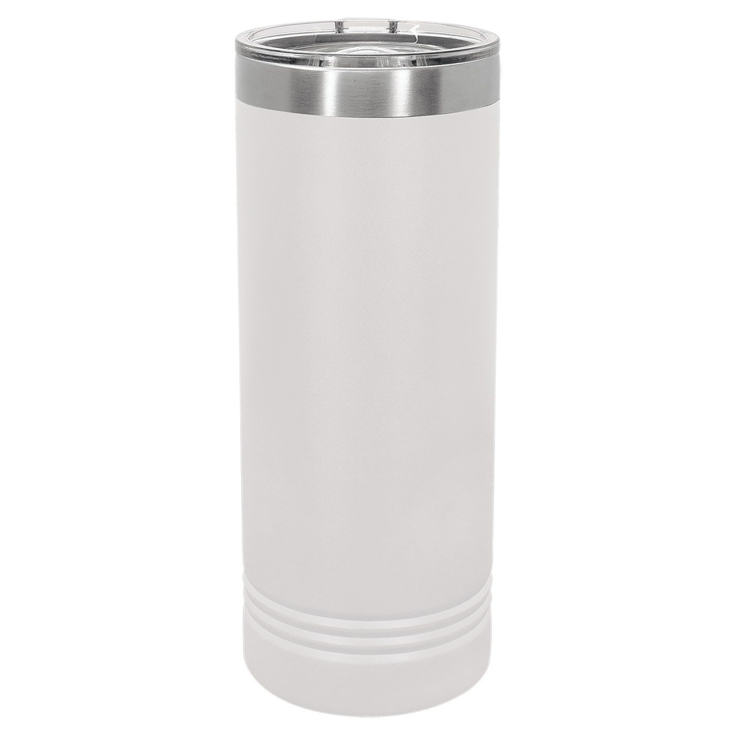 SKU: LTM7014 - Polar Camel 22 oz. White Skinny Tumbler with Slider Lid