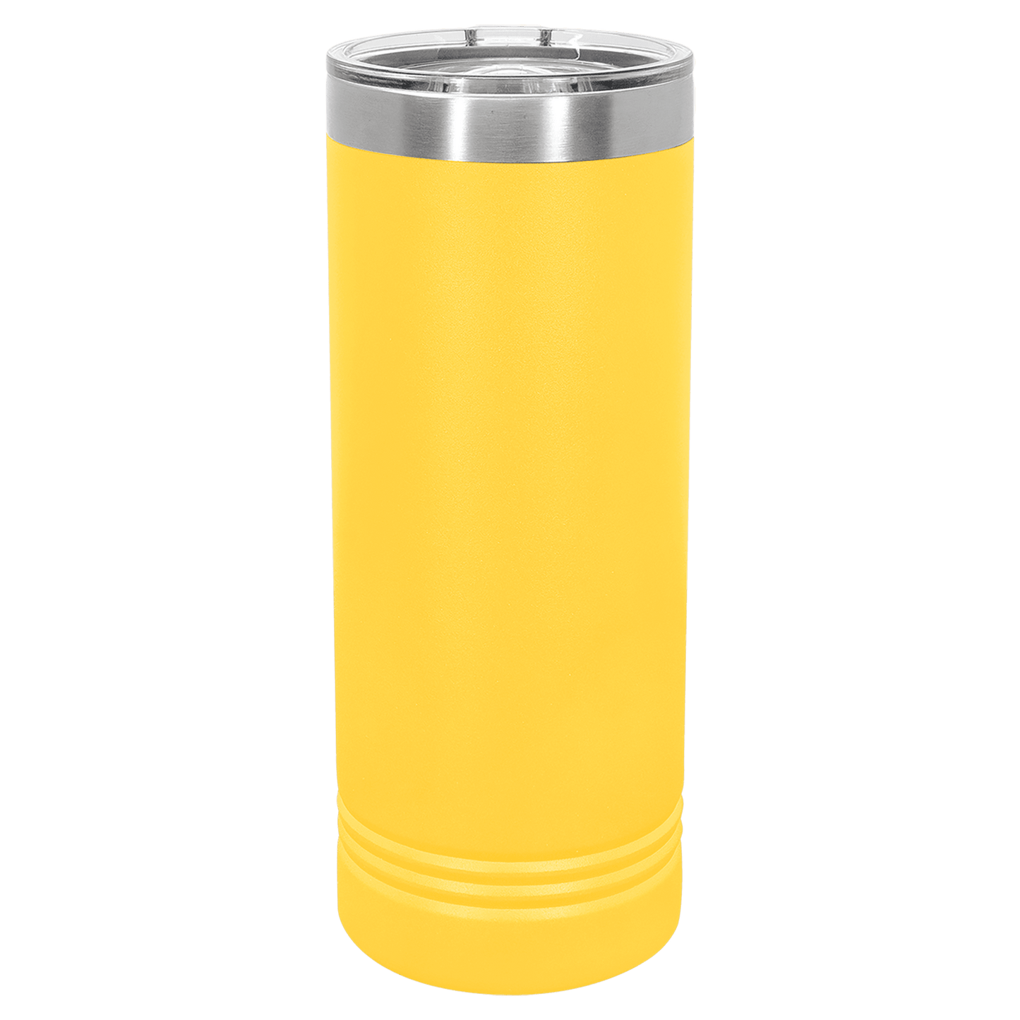 SKU: LTM7016 - Polar Camel 22 oz. Yellow Skinny Tumbler with Slider Lid