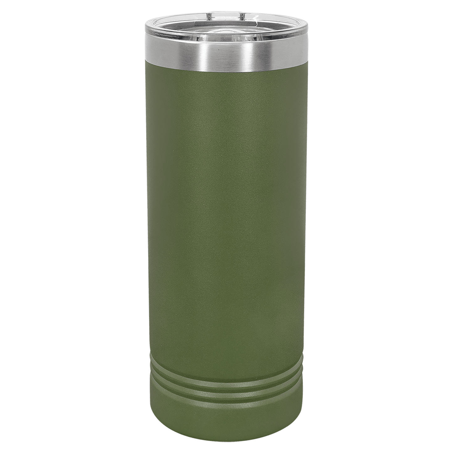 SKU: LTM7018 - Polar Camel 22 oz. Olive Green Skinny Tumbler with Slider Lid