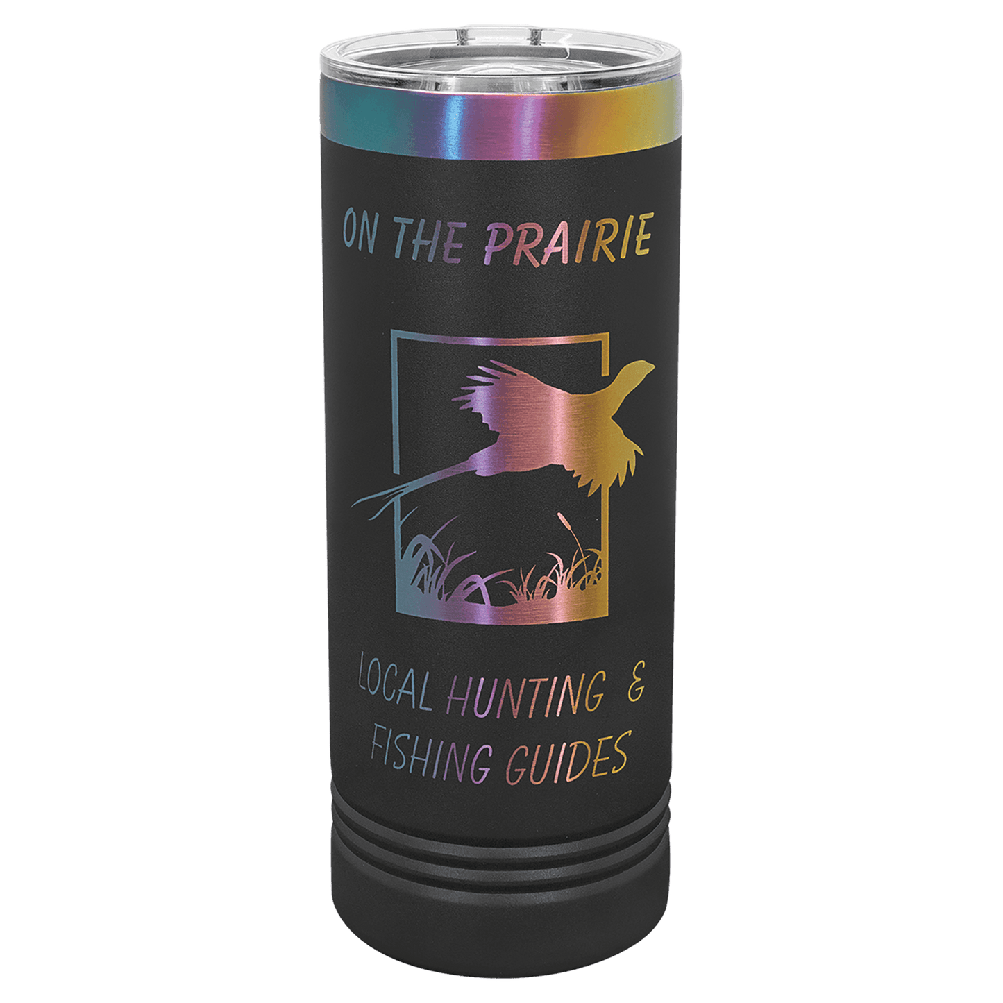 SKU: LTM7065 - Polar Camel 22 oz. Black/Prism Skinny Tumbler