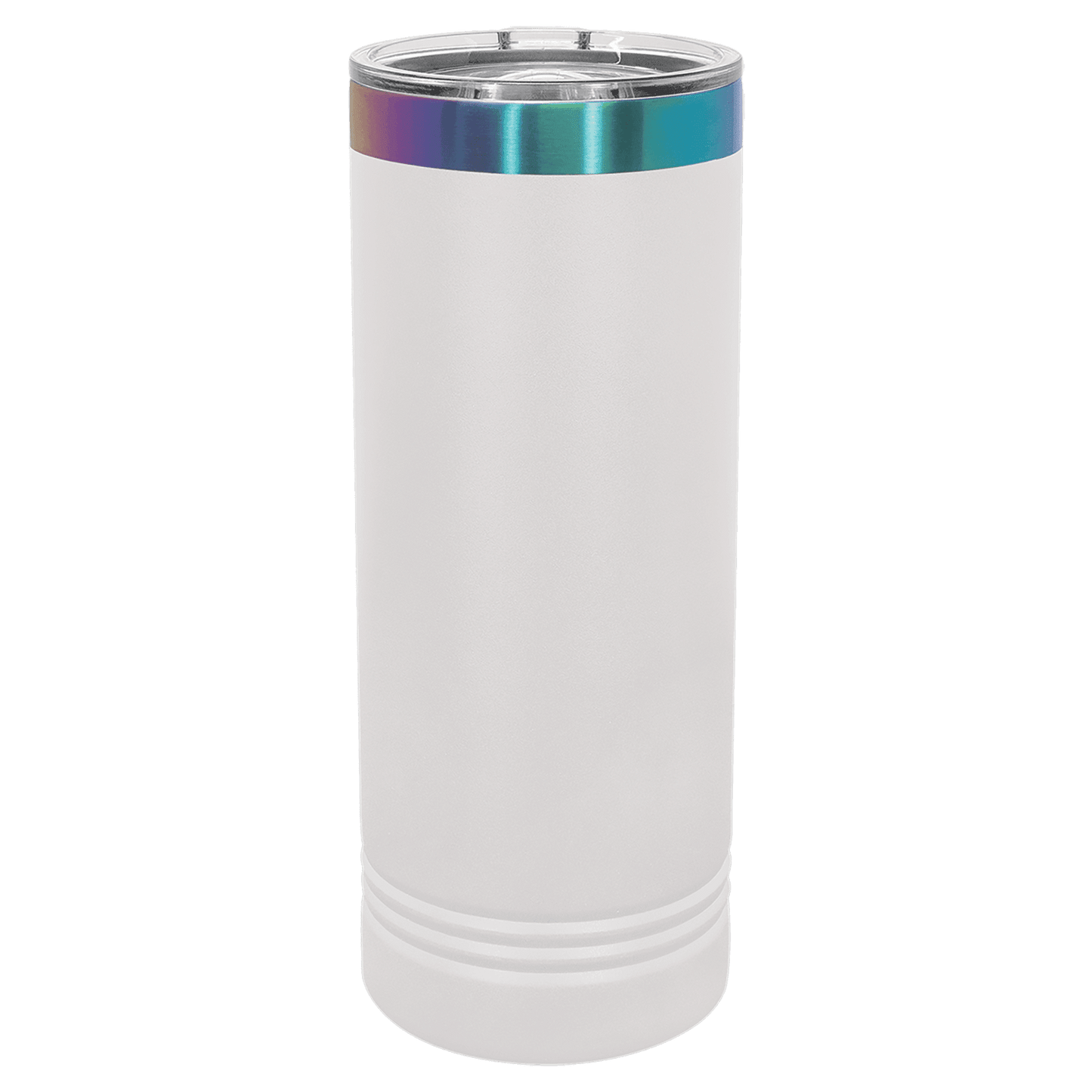 SKU: LTM7066 - Polar Camel 22 oz. White/Prism Skinny Tumbler
