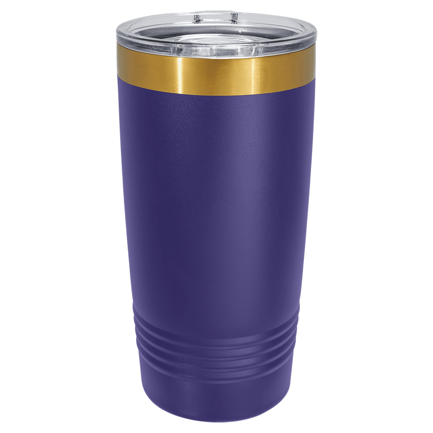 SKU: LTM7232 - Polar Camel 20 oz. Purple/Bright Gold ION-Plated Ringneck Tumbler with Slider Lid