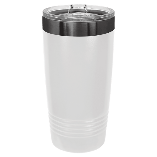 SKU: LTM7281 - Polar Camel 20 oz. White/Ghost Black Ringneck Tumbler
