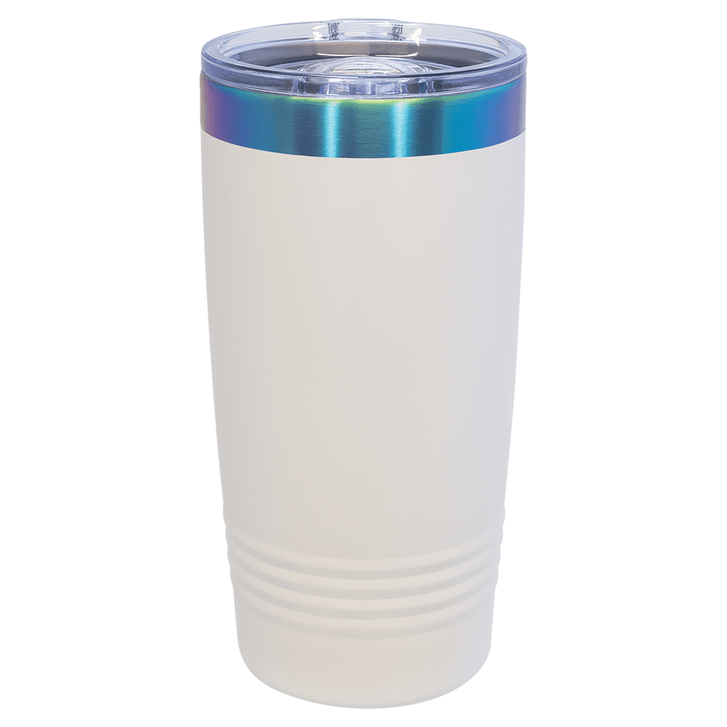 SKU: LTM7296 - Polar Camel 20 oz. White/Prism Ringneck Tumbler