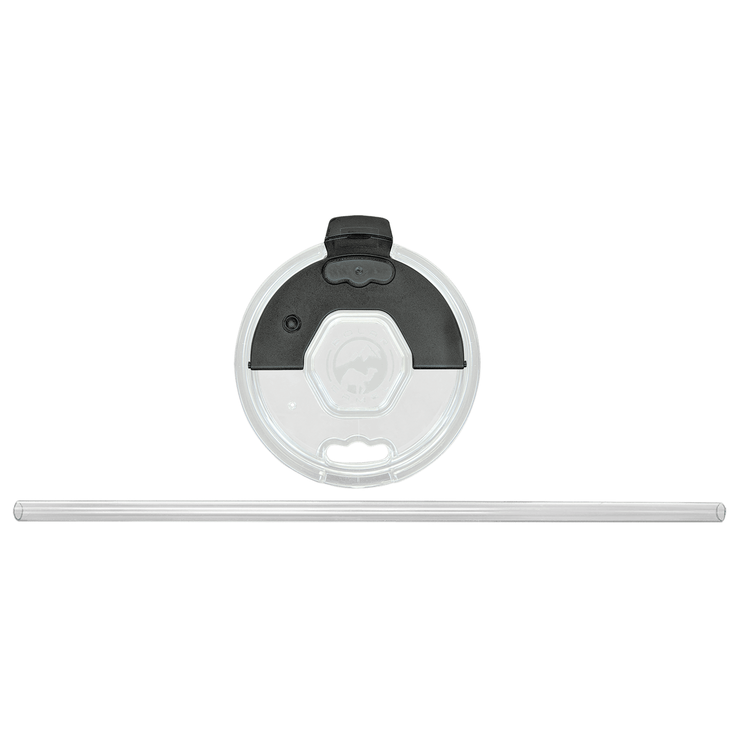 SKU: LTM7412 - Polar Camel 40 oz. Orange Travel Mug with Snap Lid & Straw