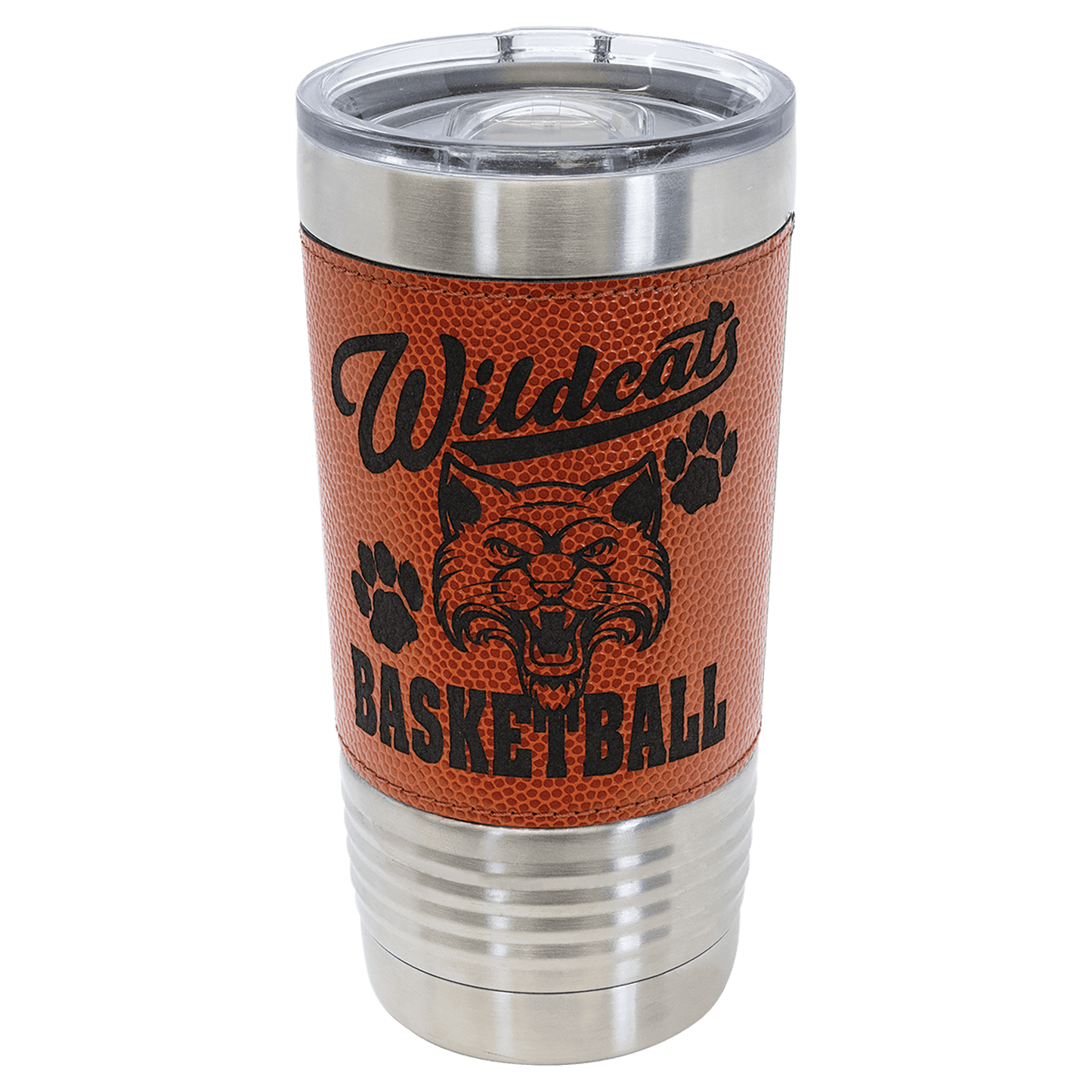 SKU: LTM834 - Polar Camel 20 oz. Basketball Tumbler with Slider Lid