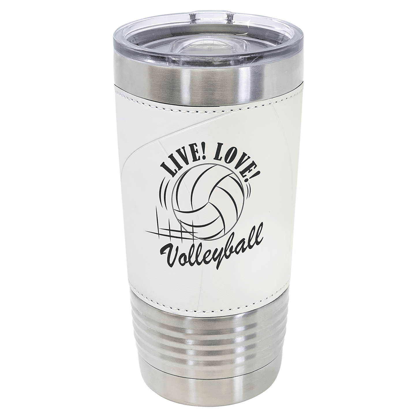 SKU: LTM837 - Polar Camel 20 oz. Volleyball Tumbler with Slider Lid