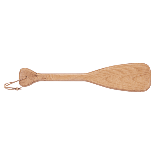 SKU: PDL150 - 18" x 4" Boat Paddle with Leather String